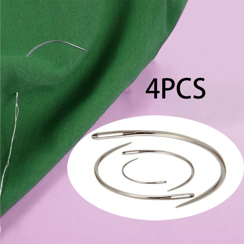 Sewing Tas - 4PCS Sewing Needle Leather Craft Sewing