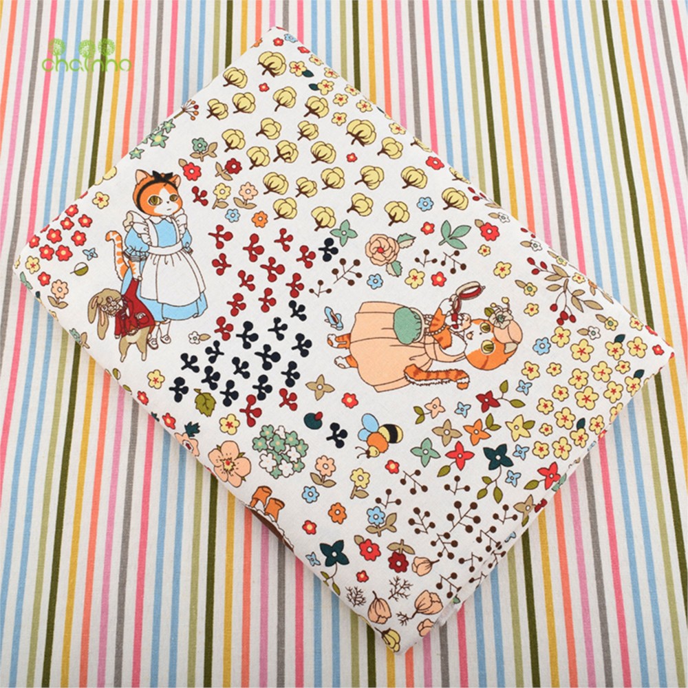 Chainho,Printed Cotton Linen F - Sewing Geotextile Fabric review and price