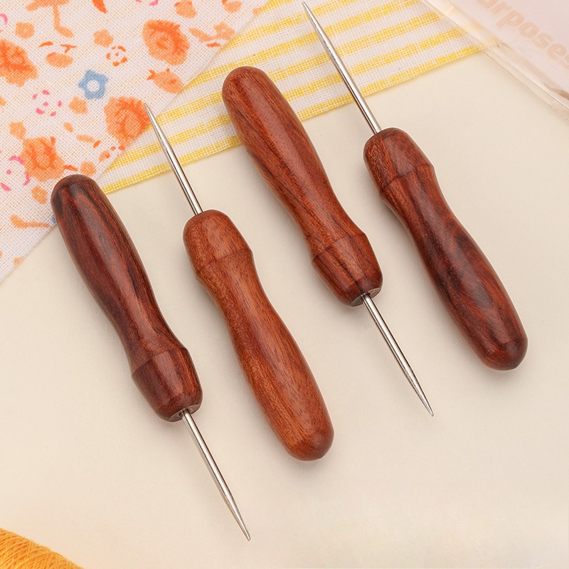 Professional Leather Wooden Ha - Sewing Tas review and price