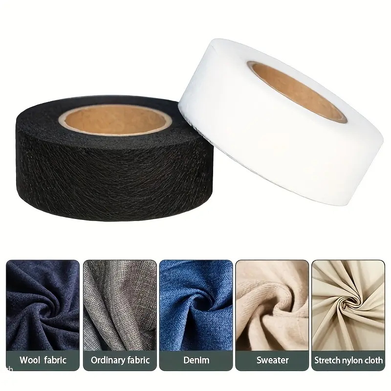 2Roll Black White Double-sided - Hem Tape Fusible review and price