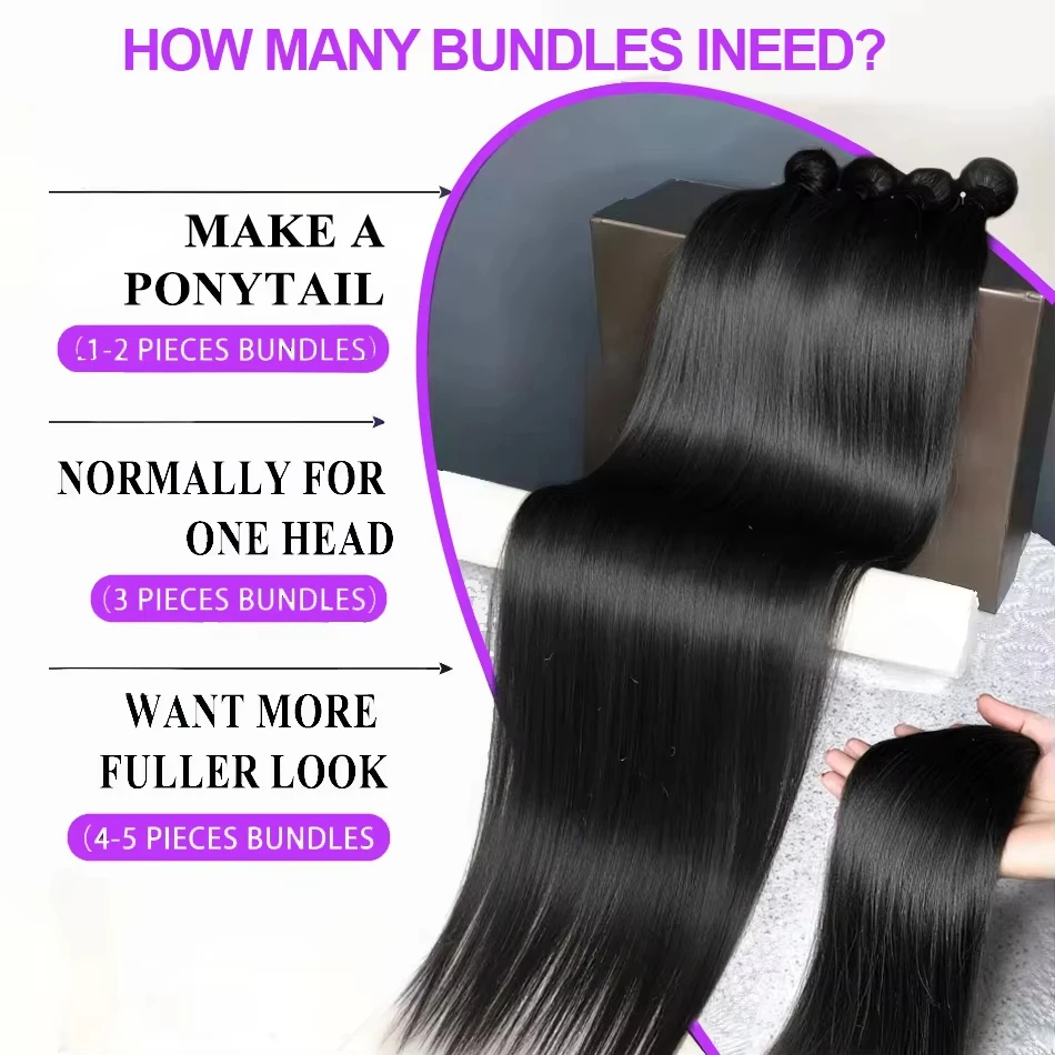 30 Inches Bone Straight Human  - Sewing Lab review and price