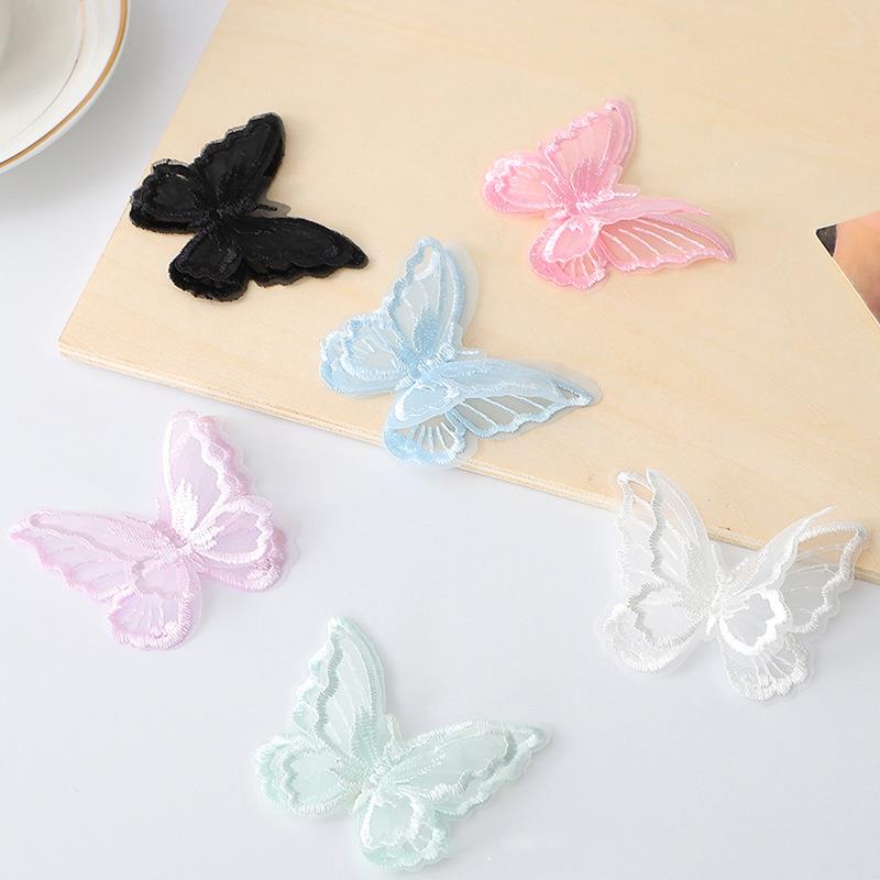 10pcs Butterfly Patches 3D Lac - Sewing Tas review and price