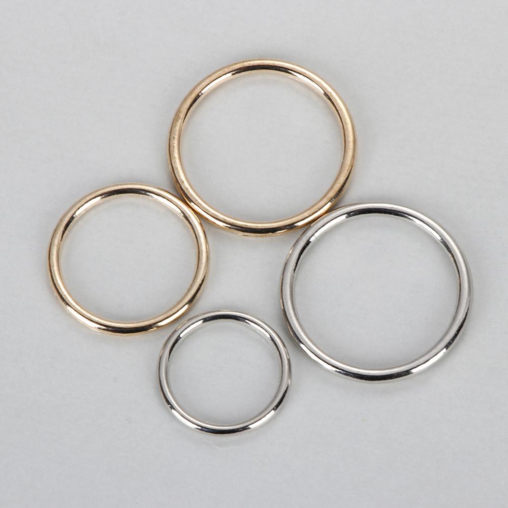 10Pcs Metal O Ring Silver Gold - Sewing Tas review and price