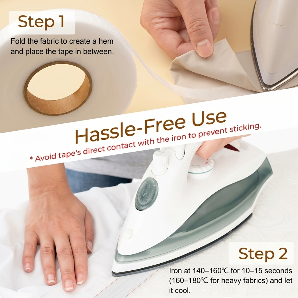 2Rolls Iron on Hemming Tape No - Hem Tape Fusible review and price