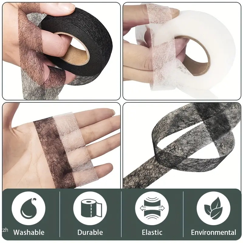 2Roll Black White Double-sided - Hem Tape Fusible review and price